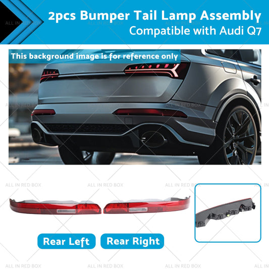 Rear LR  Bumper Tail Light Lamp Assembly 4M0945096 Suitable For Audi Q7 16-23-0
