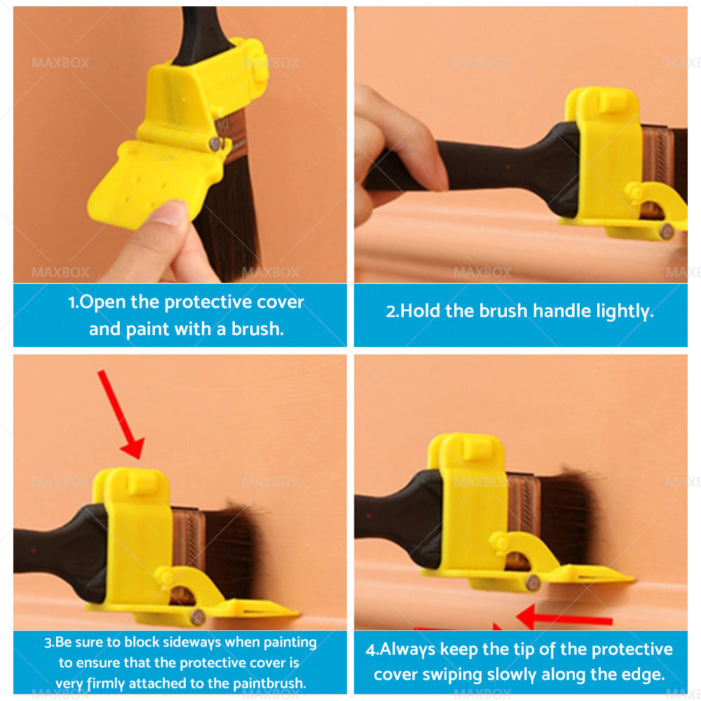 1/2pcs Profesional Edger Paint Brush Edger Brush Tool for Edges and Trim-4