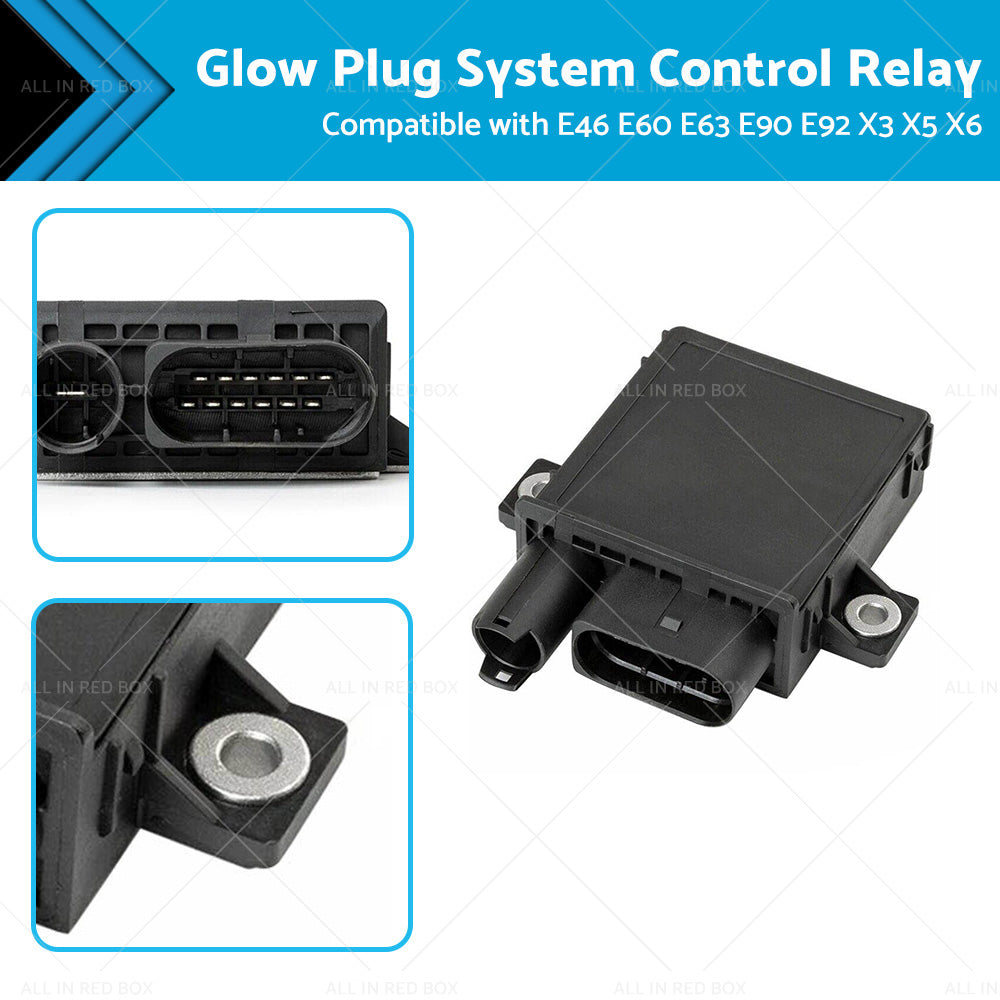 12217801201 Glow Plug System Control Relay Suitable for BMW E46 E60 E63 E90 E92-0