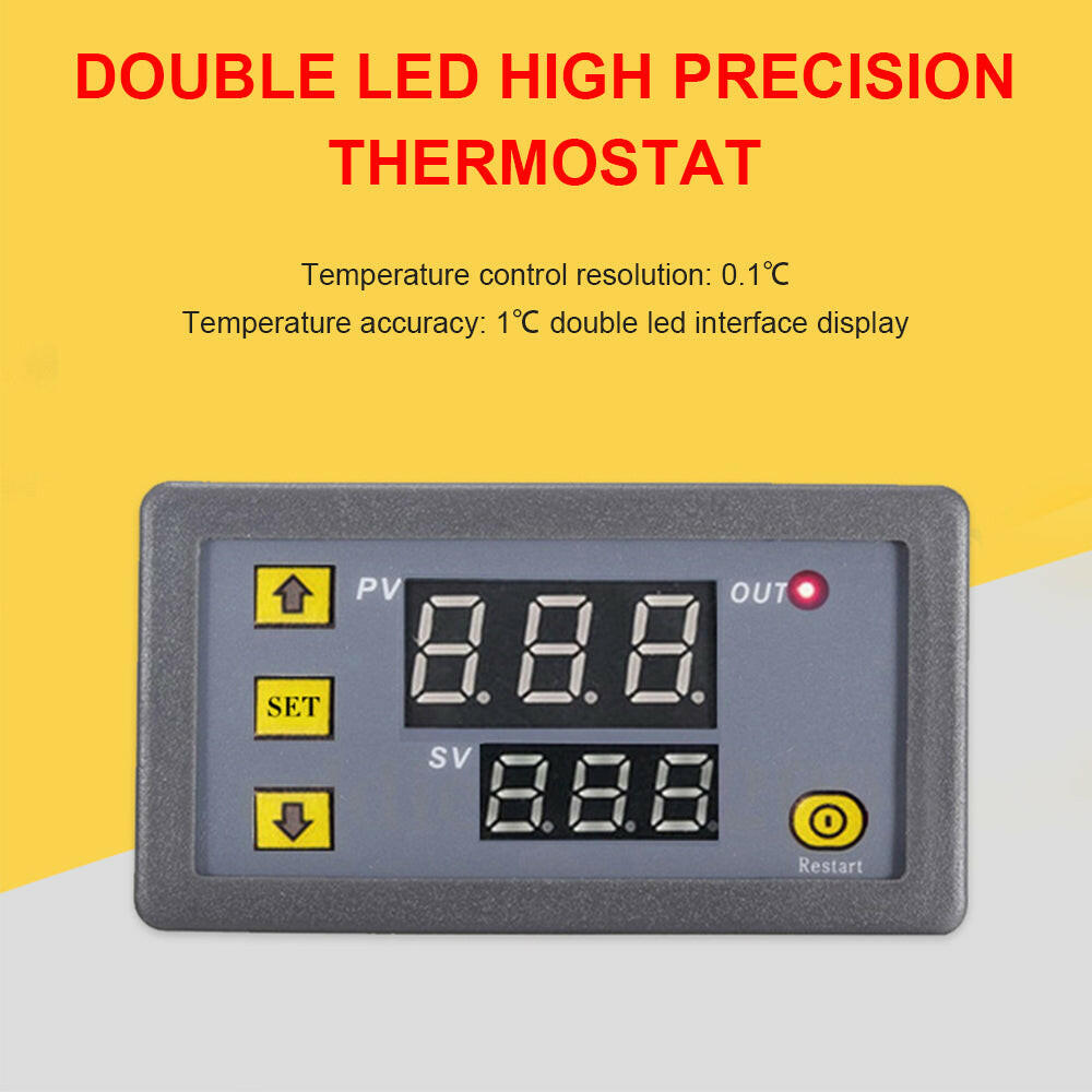 12V Intelligent Digital Temperature Controller Thermostat Temp Control Switch-4