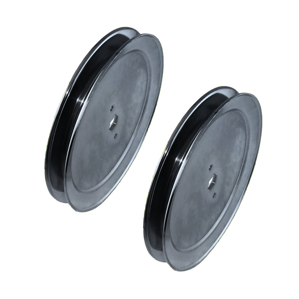 2x Blade Spindle Pulley Suitable For D  and  L John Deere Sabre Mowers D105 GX20367-2
