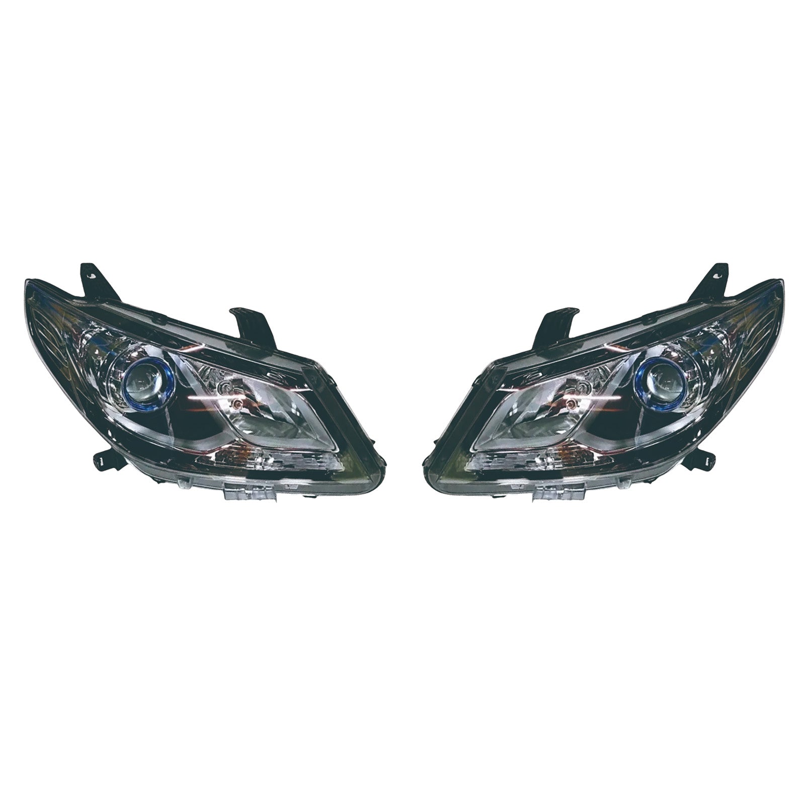 Pair Headlight Lamp Assembly Xenon Suitable For LDV G10 People Mover 2015-On-0