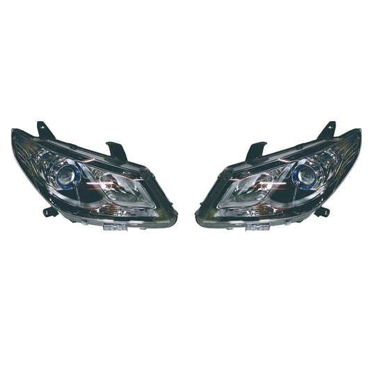 Pair Headlight Lamp Assembly Xenon Suitable For LDV G10 People Mover 2015-On-0