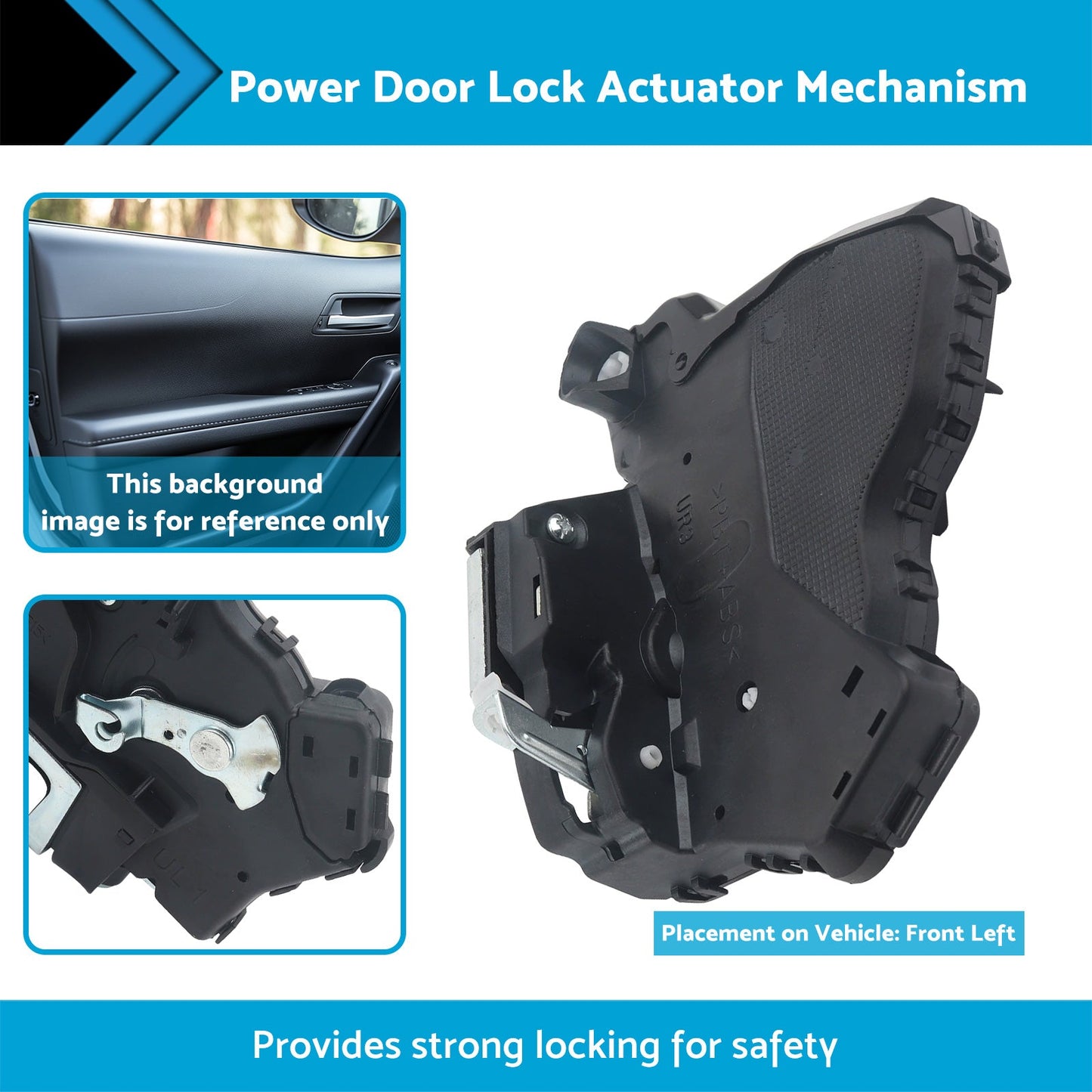 Front Left Power Door Lock Mechanism Assy Suitable For Toyota Hilux Vigo 05-15-2