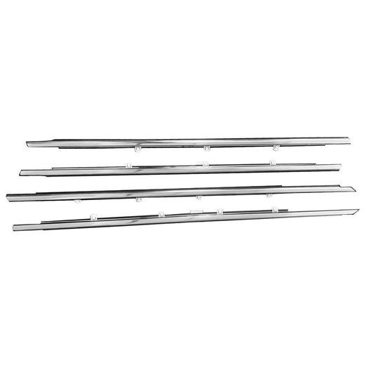 4x Window Glass Seal Weatherstrip Suitable For Honda Accord 2008-2013-0