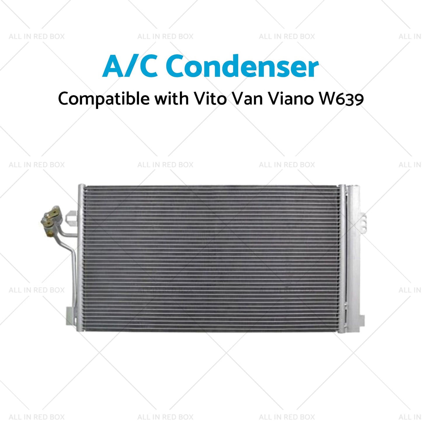 A/C Condenser Suitable for Vito Van Viano W639 6398350270 390mm 708mm 16mm-3
