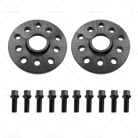 2X 15mmh Hubcentric Wheel Spacers 5x112 Suitable For VW Golf GTI R R32 MK4-MK7-1