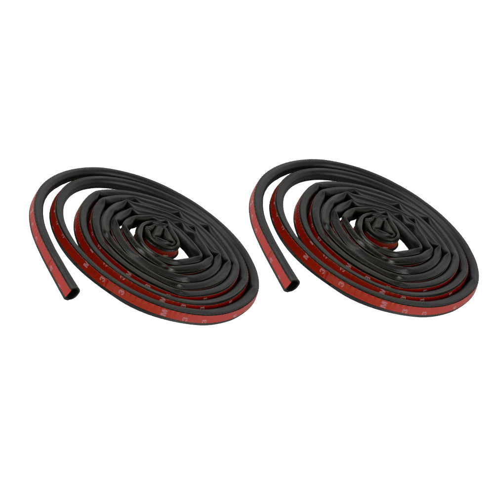 8M D-Shape Rubber Door Seal Strip Suitable For Car, Truck & Motor Vehicle Weatherproofing Australia-0