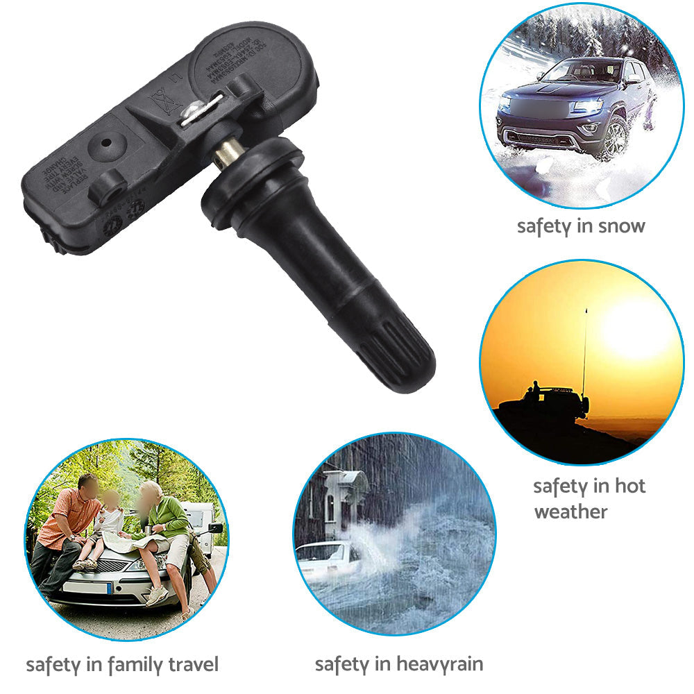4PCS Tyre Pressure Sensor Suitable For Jeep Grand Cherokee Wrangler 56029398AA-2