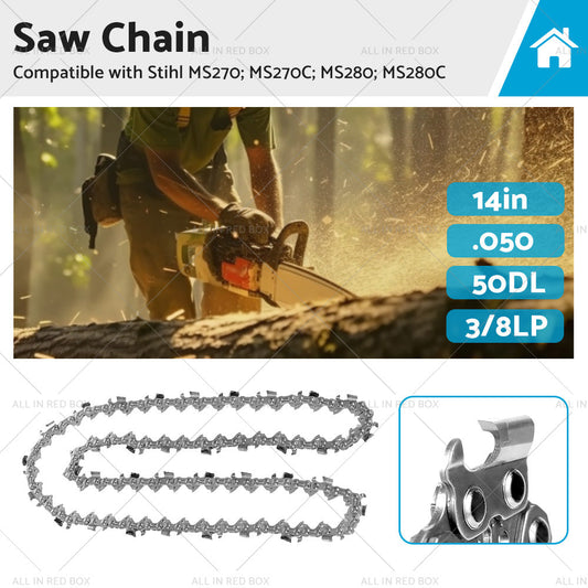 14inch 50DL 3 8 LP. 050 Carbide Chainsaw Chain Suitable for Stihl MS270 MS280 MS290-0