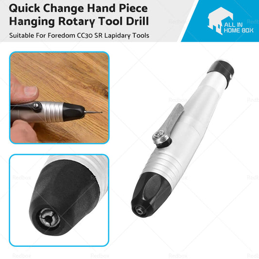 Quick Change Hand Piece Hanging Rotary Tool Drill Suitable For Foredom CC30 SR-0