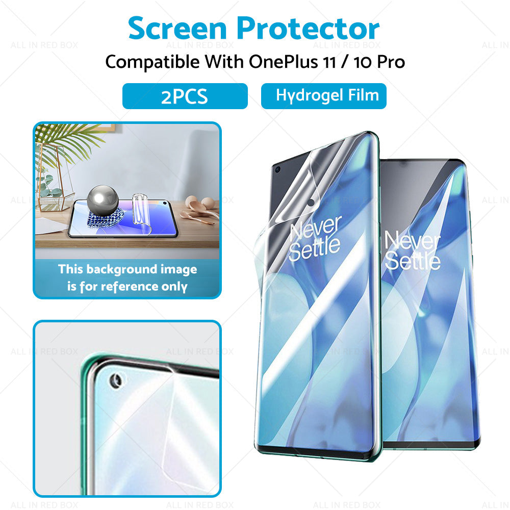2 PCS Screen Protector HD Clear Film Suitable For OnePlus 11 10 Pro-0