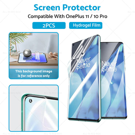 2 PCS Screen Protector HD Clear Film Suitable For OnePlus 11 10 Pro-0