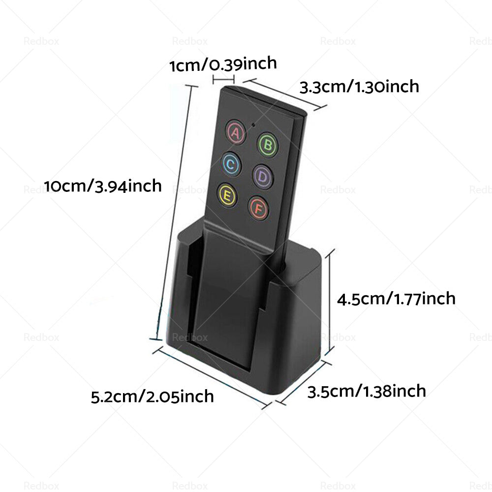 Wallet Tracker Transmitter 6 Receivers Anti-lost Wireless Key Finder Remote Key-2