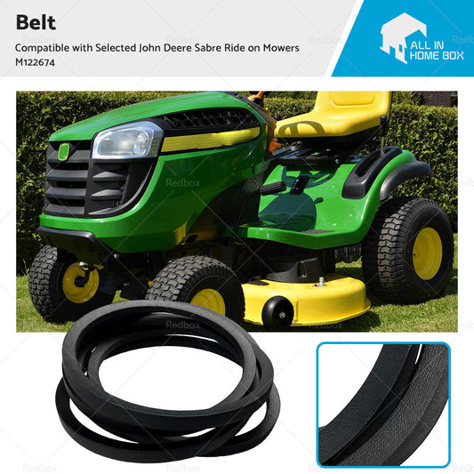 Blade Belt Suitable For Selected John Deere Sabre Ride on Mowers M122674-0