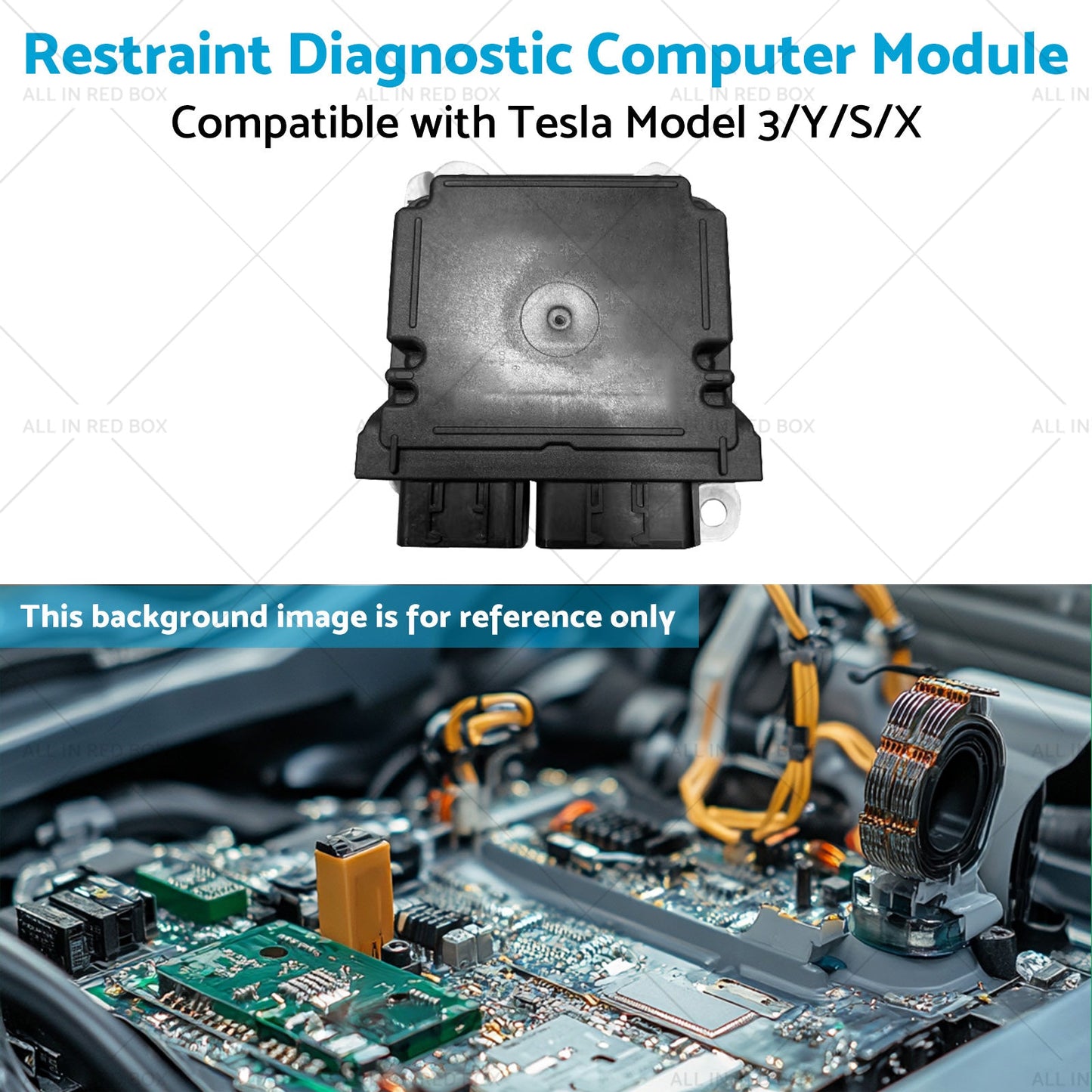Restraint Diagnostic Computer Module Suitable for Tesla Model 3 or Y or S or X-4