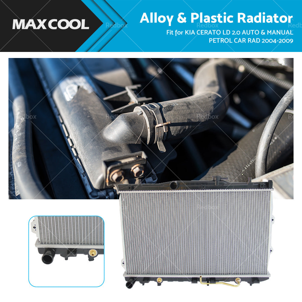 RADIATOR RAD fit KIA CERATO LD 2. 0 4CYL  G4GC 2004-2009 AUTO  and  MANUAL PETROL-0