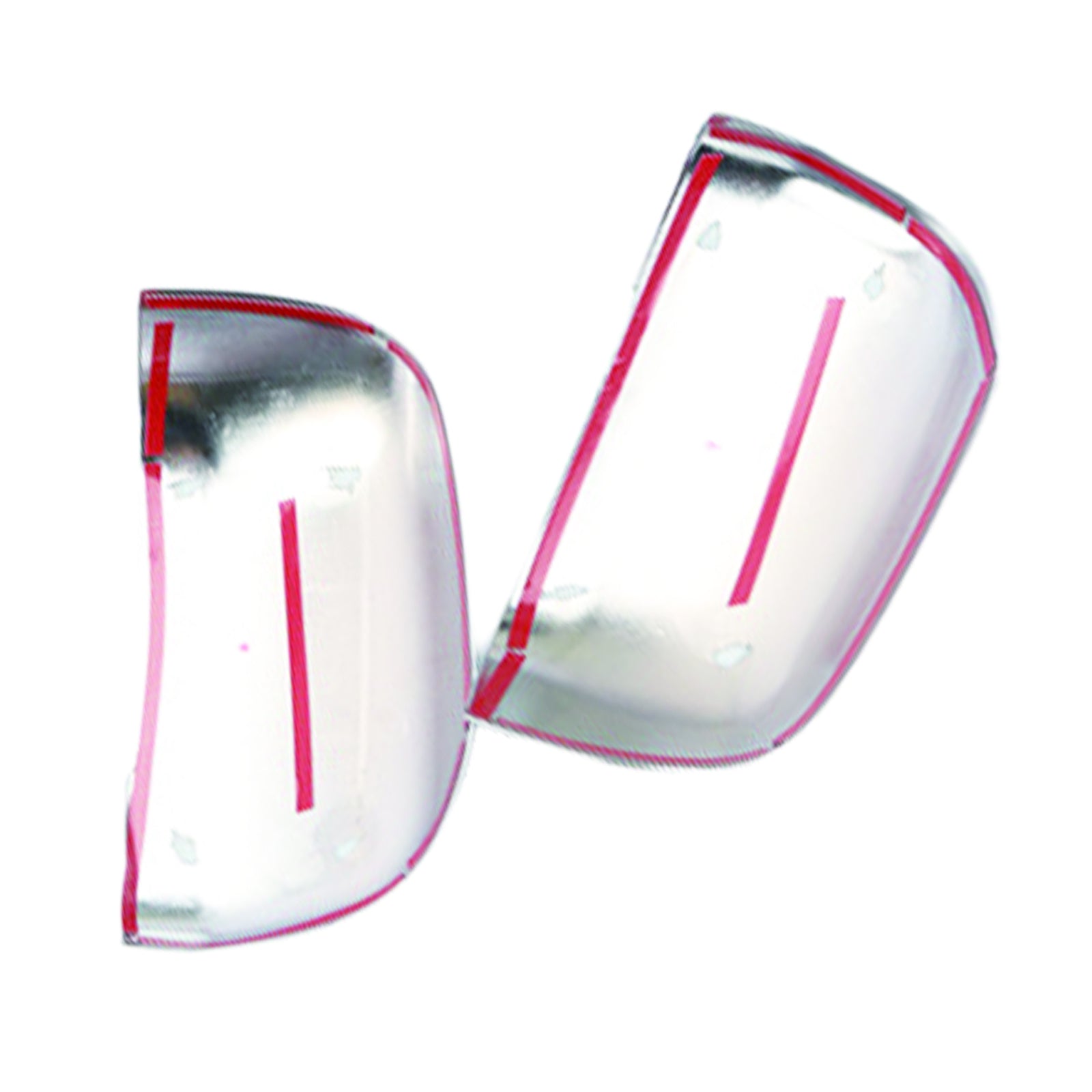 Side Door Rearview Mirror Cover Trim Chrome LH+RH Suitable for Pajero V80 07-21-3