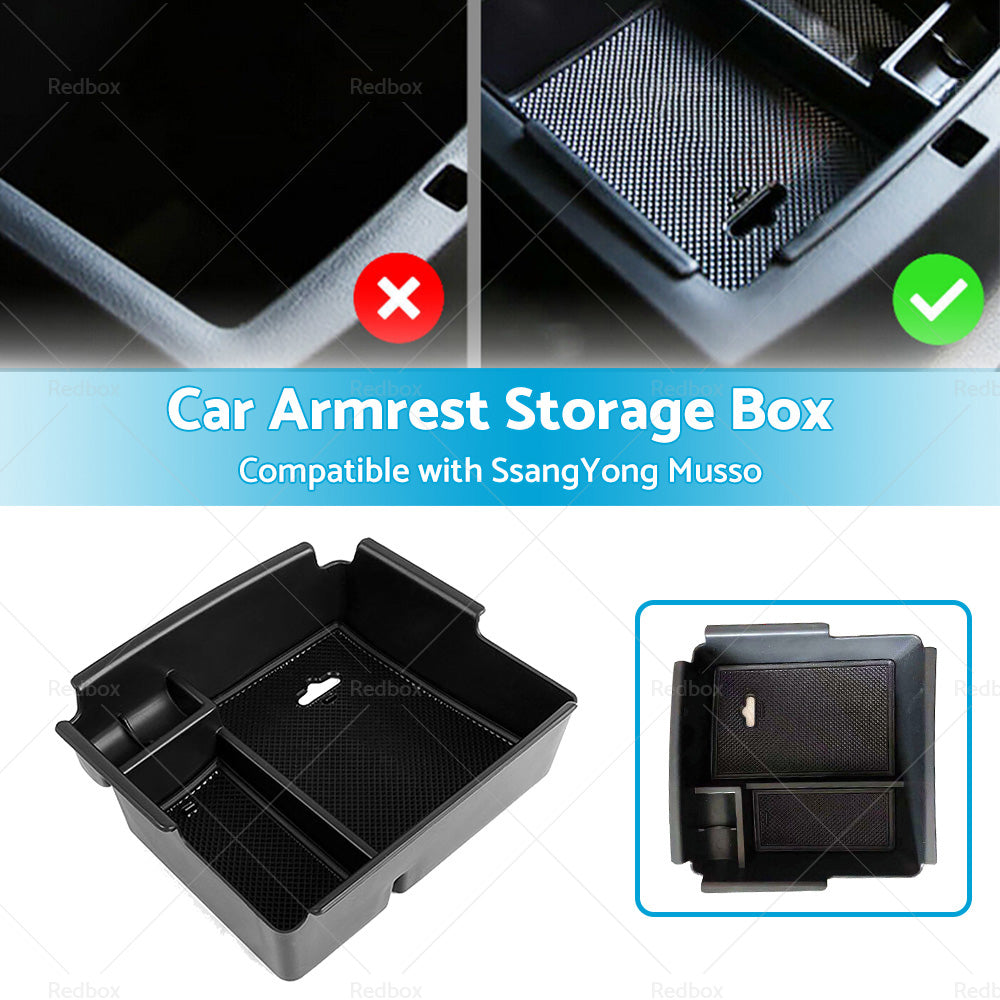 Car Center Console Armrest Storage-Box Tray Suitable For SsangYong Musso 19-22-2