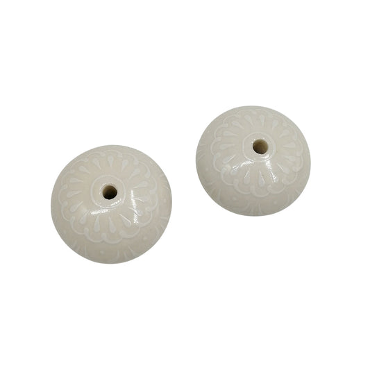 6 Pcs Cupboard Door Knobs Handles Drawer Pull Vintage Ceramic Knob Shabby Chic-1