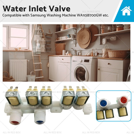 5 Way Inlet Valve Suitable for Samsung Washing Machine WA10J8700GW DC97-15459K-0