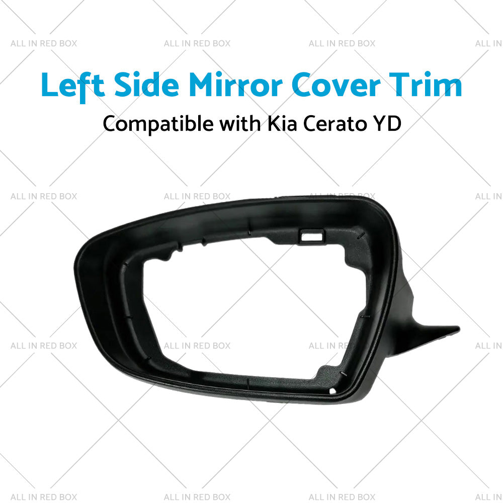 Left Side Mirror Cover Trim Suitable for ?Kia Cerato YD 2013-2018 Matte Black-3
