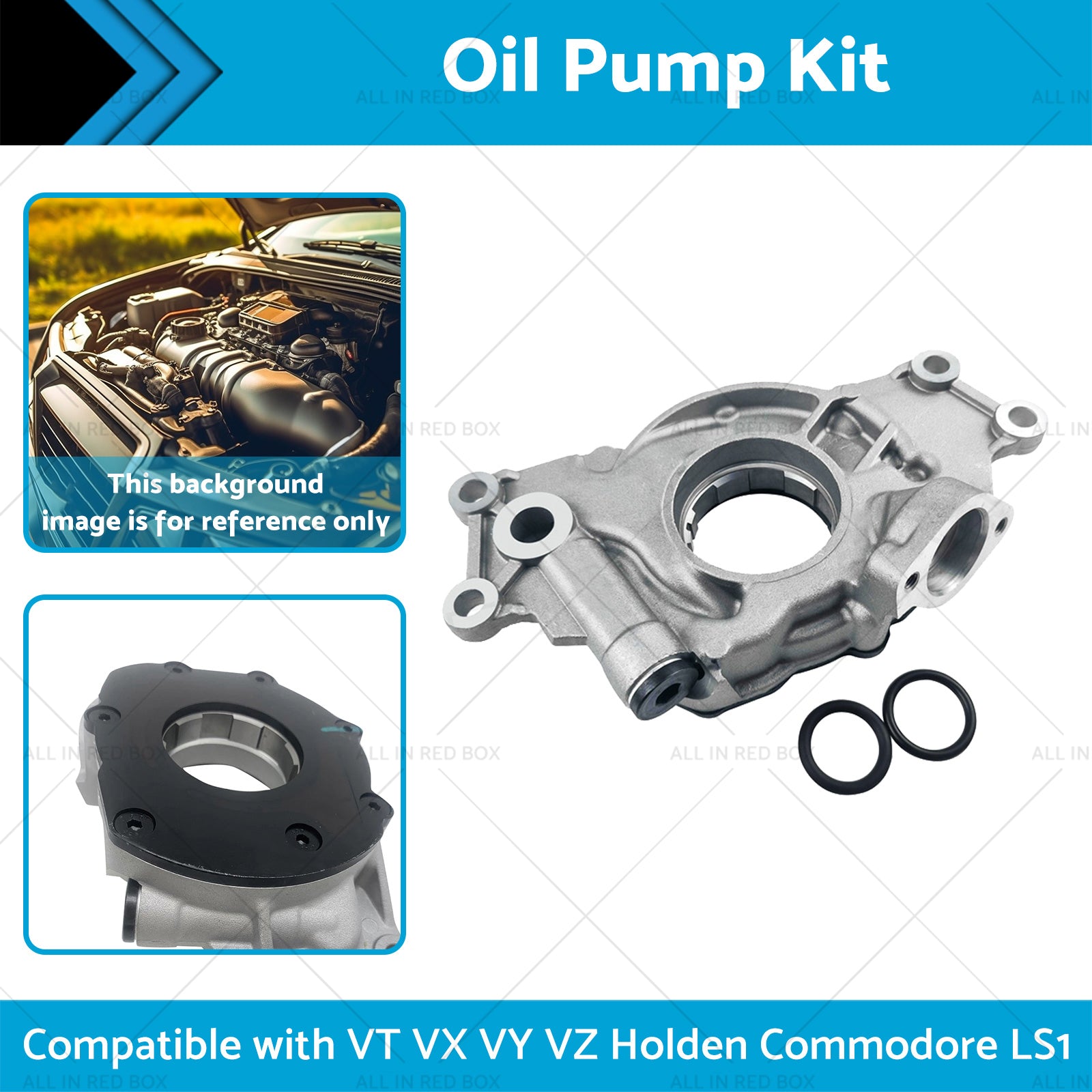 M295HV High Volume Oil Pump Kit Suitable for VT VX VY Holden Commodore LS1 V8-2