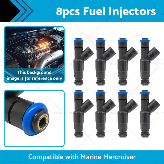 8X Fuel Injectors Suitable for Marine Mercruiser V8 MPI 5. 7 4. 3 5. 0 350 Mag-1