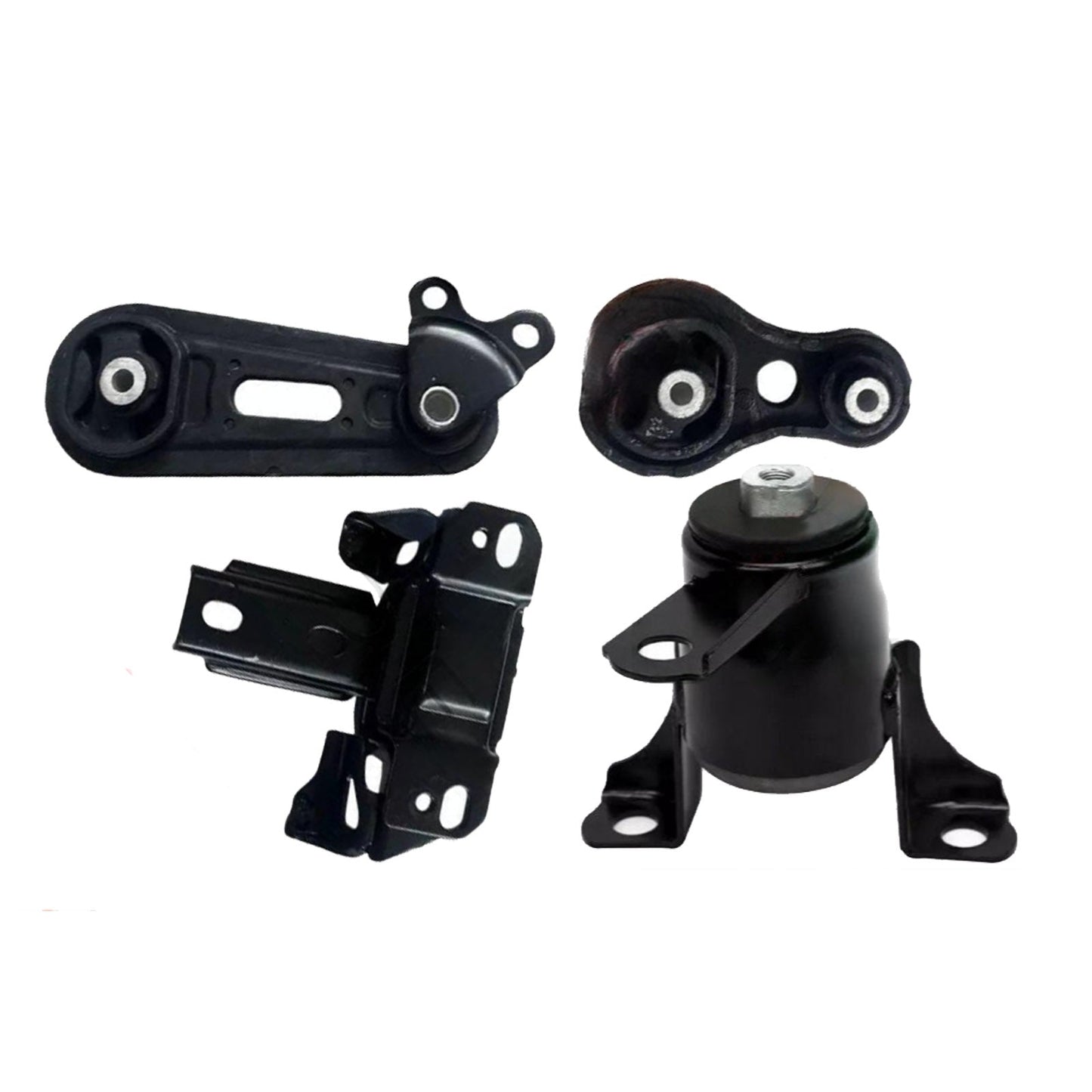 4Pcs Engine Mount Kit Suitable For Mazda 2 2007–2014 DE 1.5L 4cyl ZY Engine Auto-0