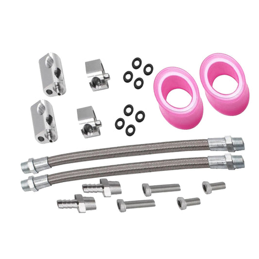 2x Throttle Body Bypass Hose Kits Suitable For GM LS Series LS1 LSX LM7 LR4 LQ4-0