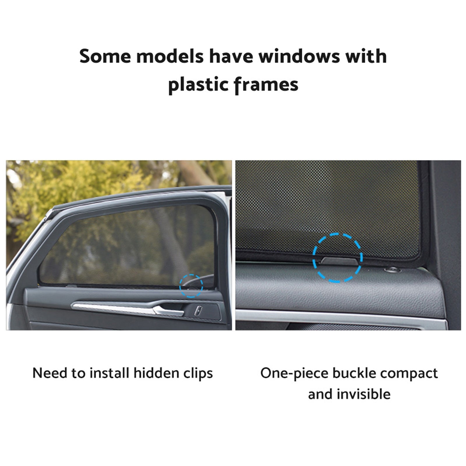 Front Rear Window Sun Shade Magnetic Mesh Suitable For GWM UTE Cannon 2021-2024-4