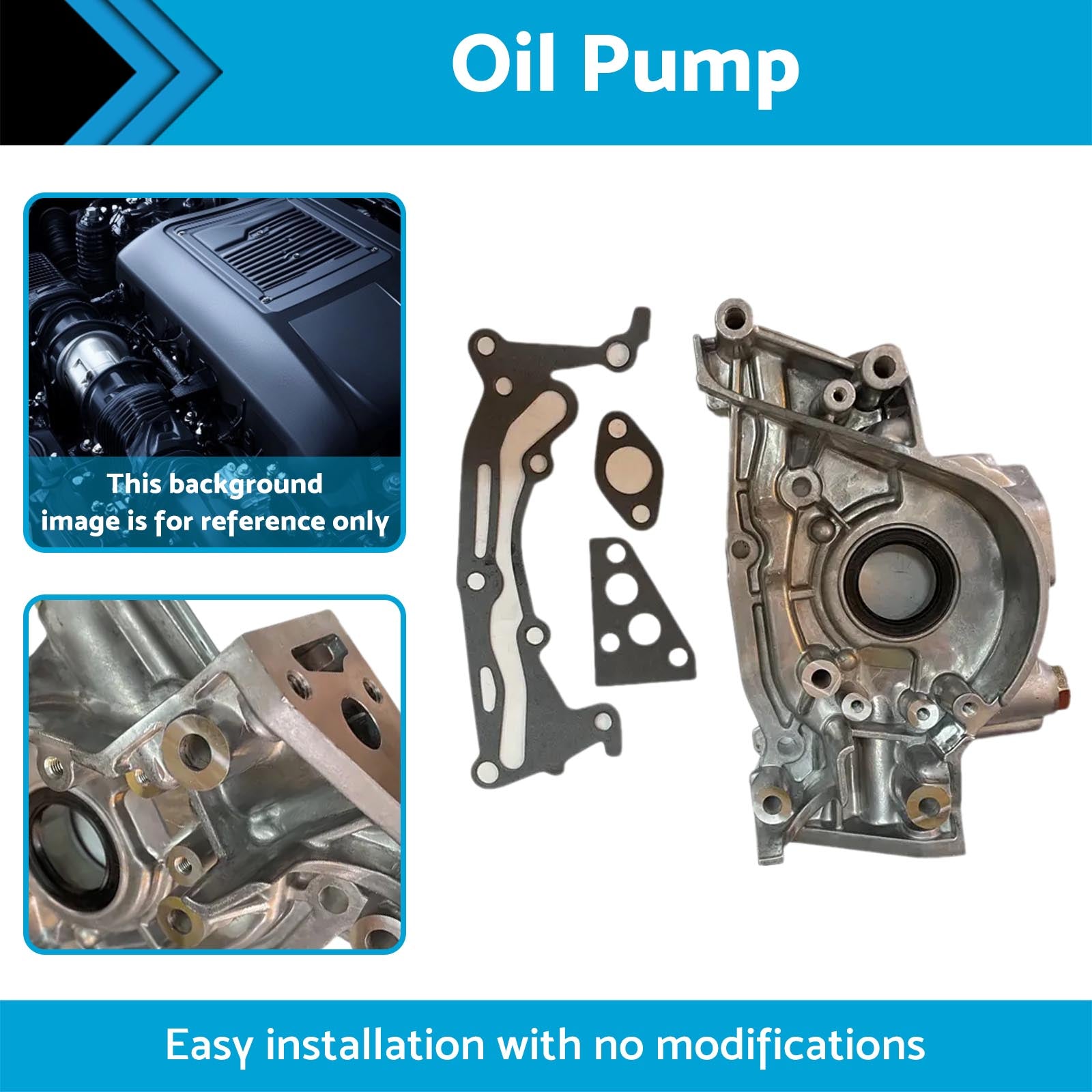 Oil Pump Suitable For Mitsubishi Pajero NM NP NS NT V6 3.8L 6G75 2001 on-2