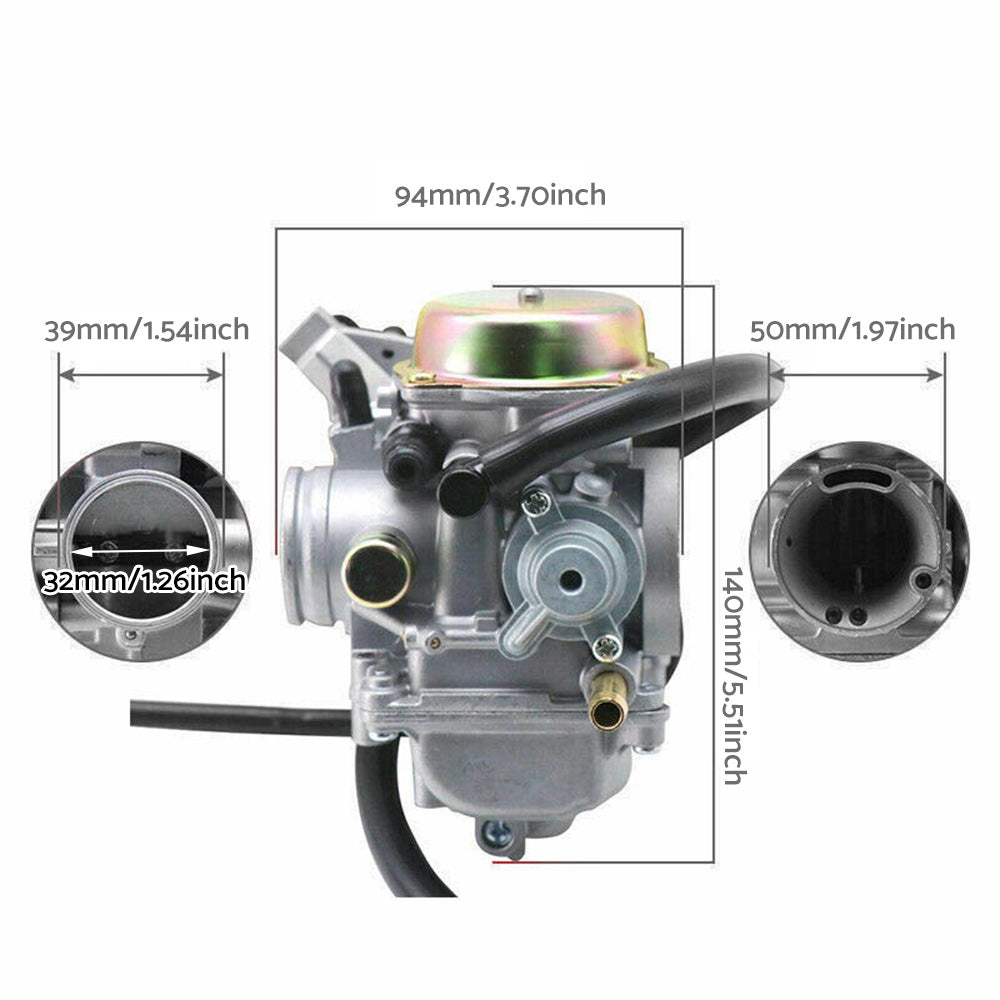 Carburetor Suitable For Suzuki Eiger 400 LTF400 LTF400F 2x4 4x4 Manual 02-07-0