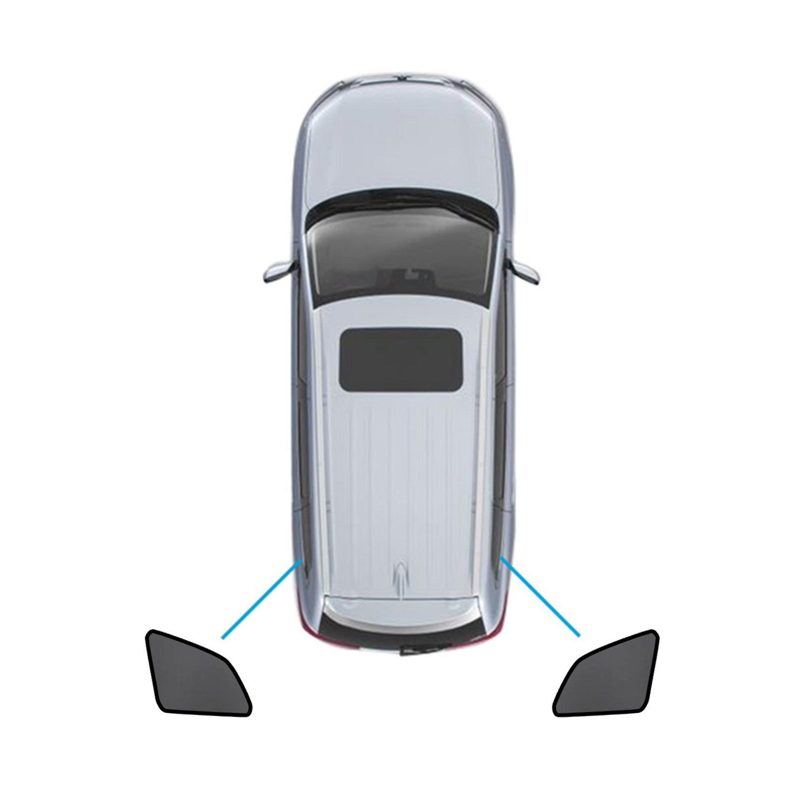 Magnetic Mesh Sun Blind Shades Suitable for Suitable for Volvo XC60 2017-2024-2