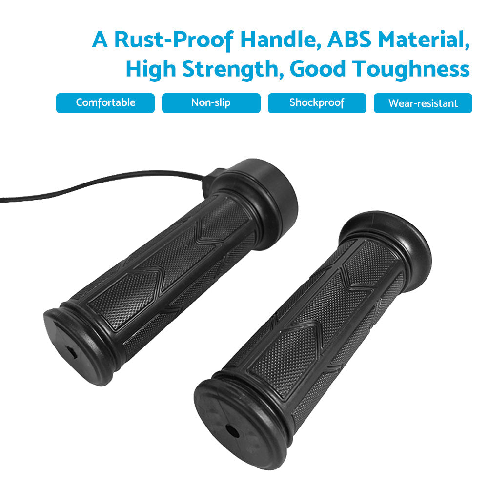 Full Twist Throttle Electric Bike Ebike Right Hand 3Pin Bike Grip Twist Throttle-4
