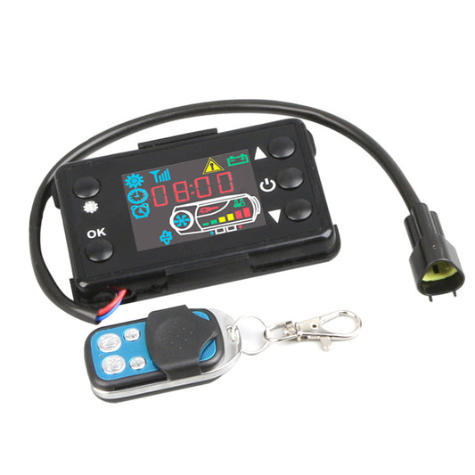 12V 24V LCD Monitor Switch Parking Heater Controller For Car Air Diesel Control-0