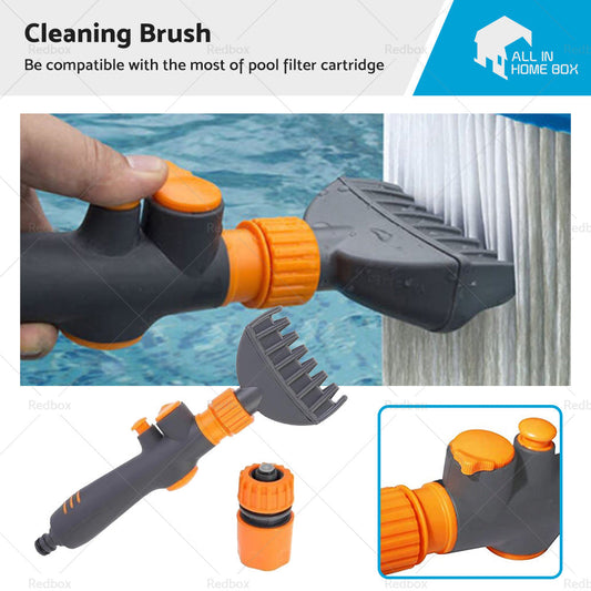 Cleaning Tool Water Wand Tub Spa Filter Swimming Pool Cartridge Cleaner Brush-0
