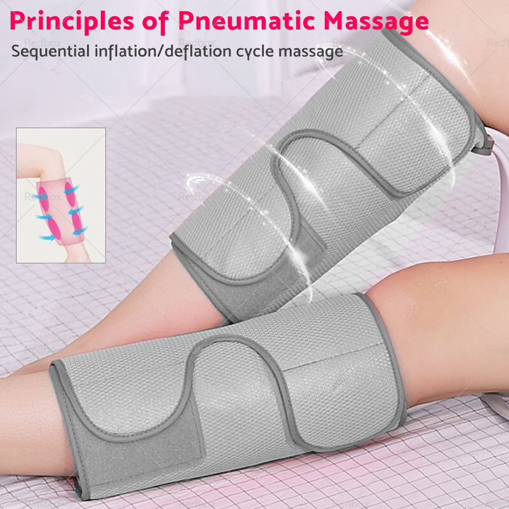 Leg  and  Foot Massager With Heat Compression Calf Thigh Massage Muscles Relax Wraps-4