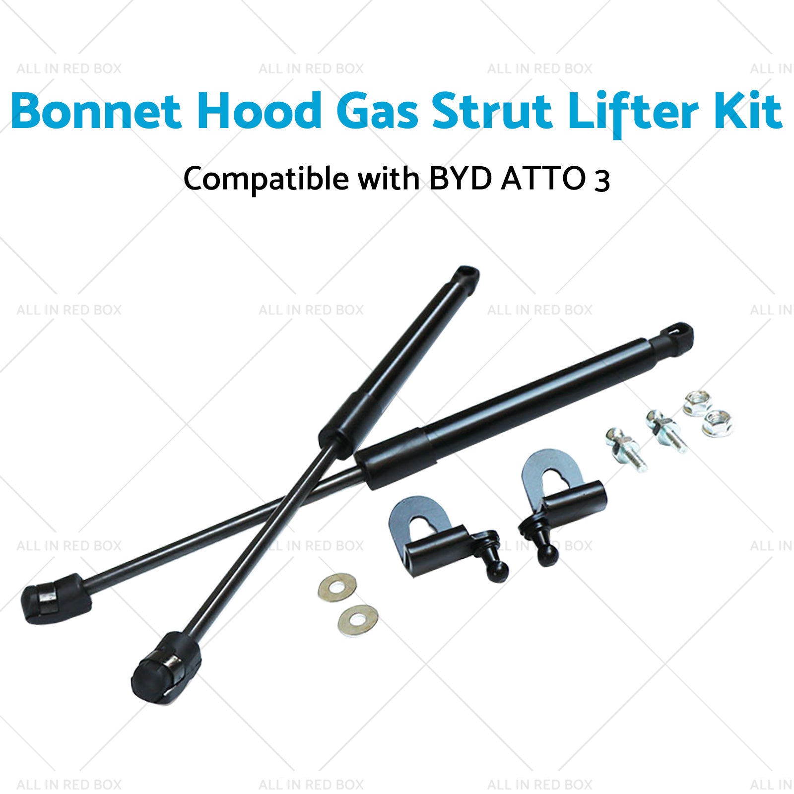 Bonnet Hood Gas Strut Lifter Kit Suitable for BYD ATTO 3 Drilling or welding 21-23-3
