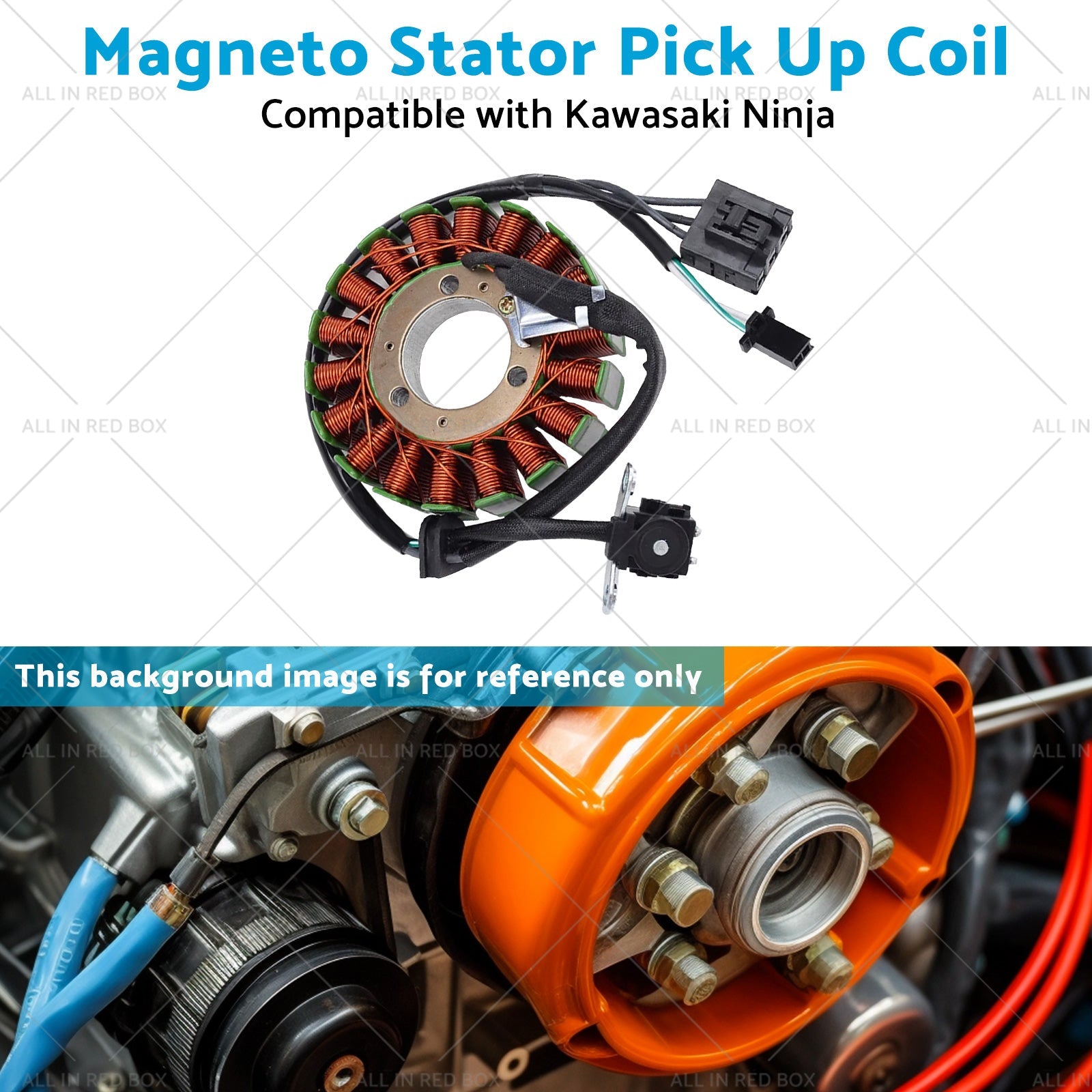 Magneto Stator Pick Up Coil Suitable for Kawasaki Ninja 300 250 Z250 Z300 13-17-4