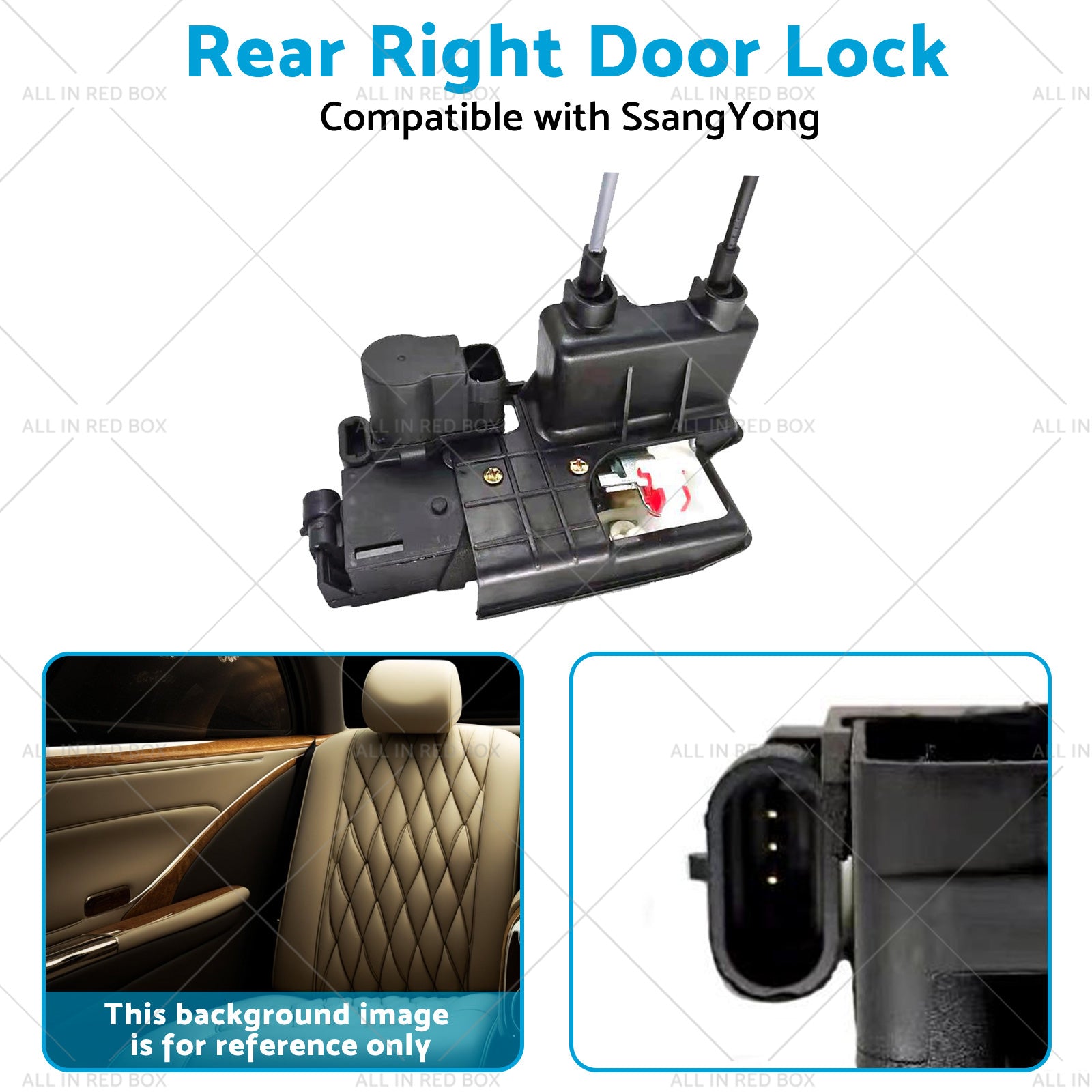 Rear Right Door Lock 71320-34002 713203-4002 Suitable for SsangYong Korando C-3