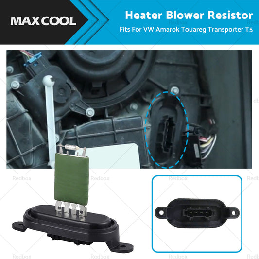 Heater Blower Fan Motor Resistor For VW Amarok Touareg Transporter T5 7E0959263-0