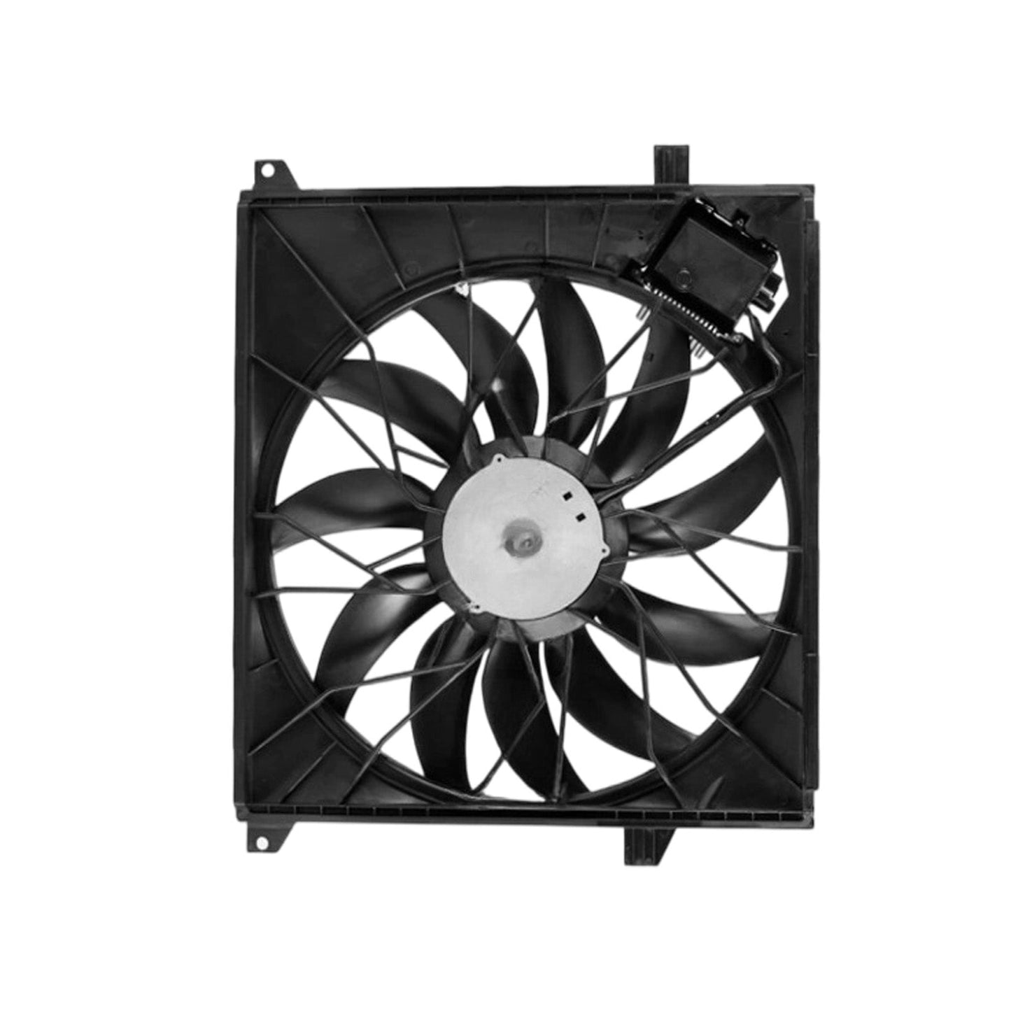 Radiator Cooling Fan with Shroud Suitable For Mercedes M-Class W163 ML500 01-05-4