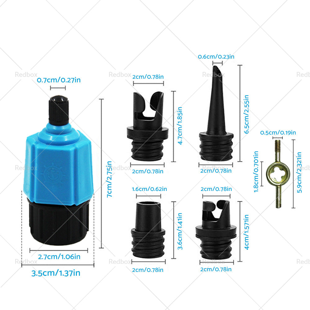 Suits For Inflatable Kayak Boat Stand Up Paddle Board Sup Pump Air Valve Adapter-2
