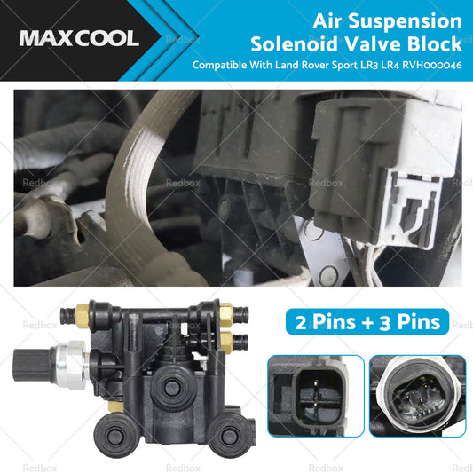 Air Suspension Solenoid Valve Block Suitable For Land Rover Sport LR3 LR4-0
