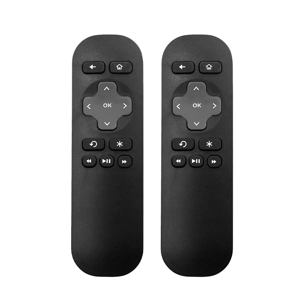 2x Remote Control Replacement Suitable For ROKU 1 / 2 / 3 / 4 & Telstra TV 1 / 2-0