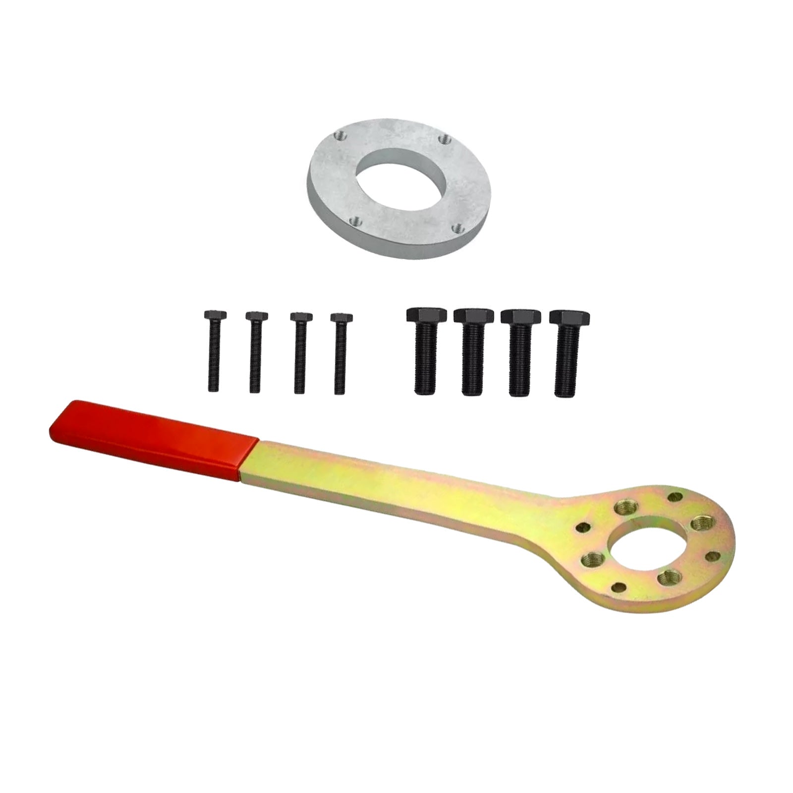 Crank Pulley Tool Kit Screw Wrench Holder Suitable For Subaru Impreza Forester-4