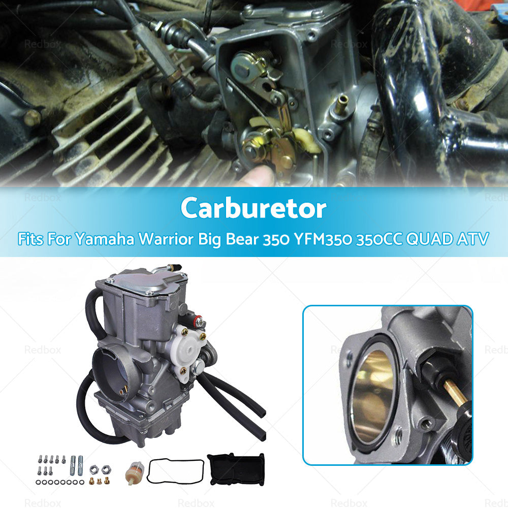 Carburetor Suitable for Yamaha Warrior Big Bear 350 YFM350 350CC 87-04 QUAD ATV-2
