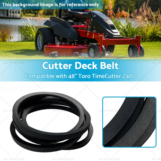 Cutter Deck Belt Suitable for 108-7192 48inch Toro TimeCutter Z480 Ride on Mowers-1