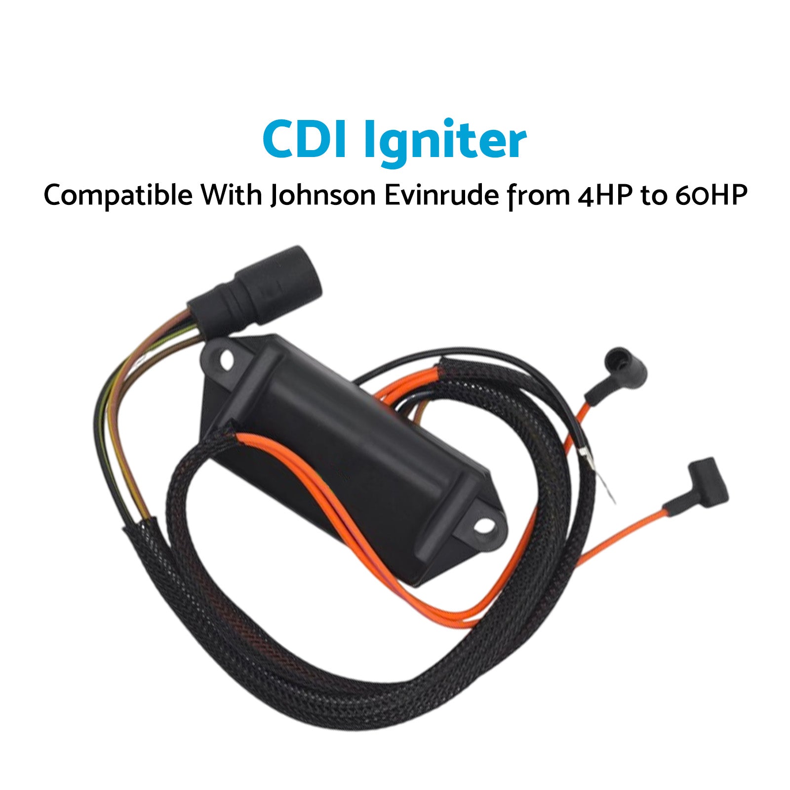 CDI Igniter Suitable For Johnson Evinrude 15HP 20HP 25HP 1985-1988 586697-3